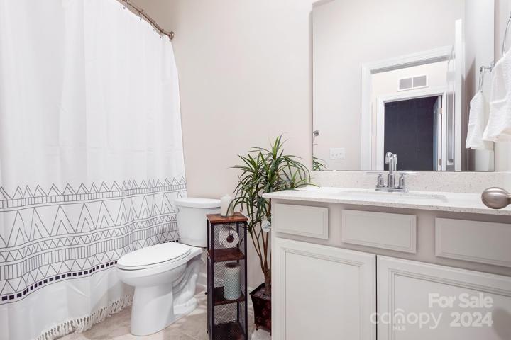 Basement bathroom