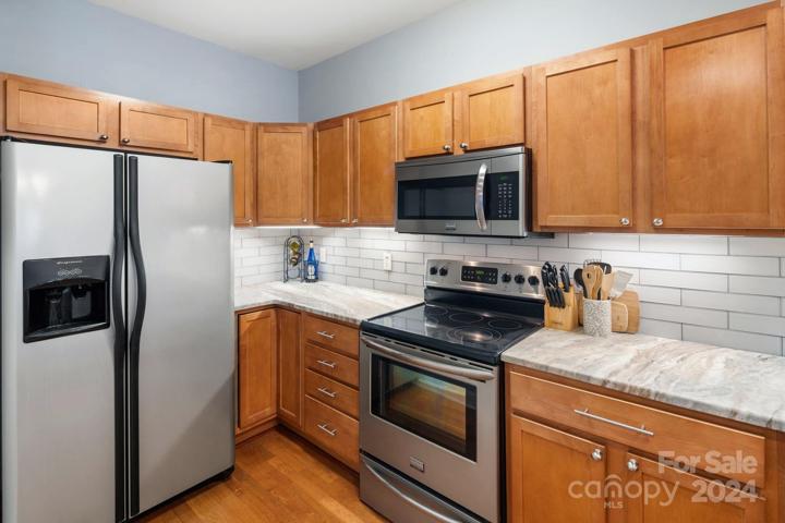 Stainless steel appliances