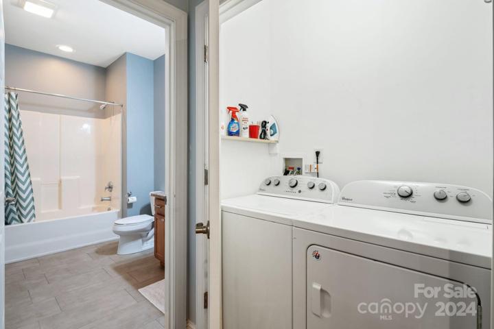Laundry closet