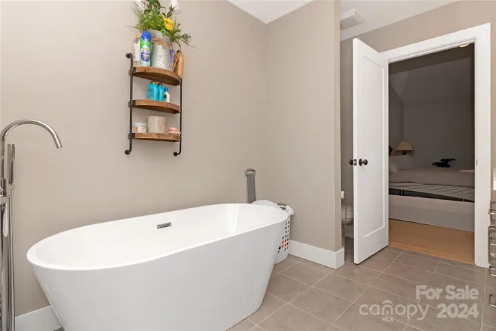 Free-Standing Tub in Primary Bathroom