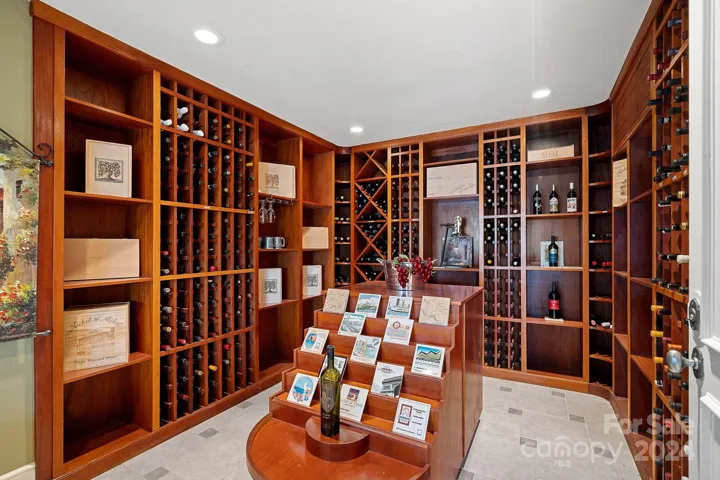 Temperature controlled wine room