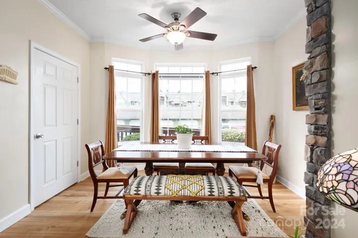 Sunroom Can Be Used as Casual Dining Area