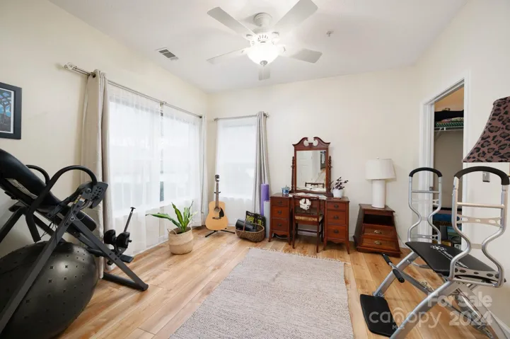 Third Bedroom Currently Being Used for Exercise and Office