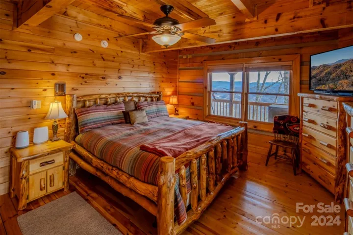 Primary on main level w/ great views