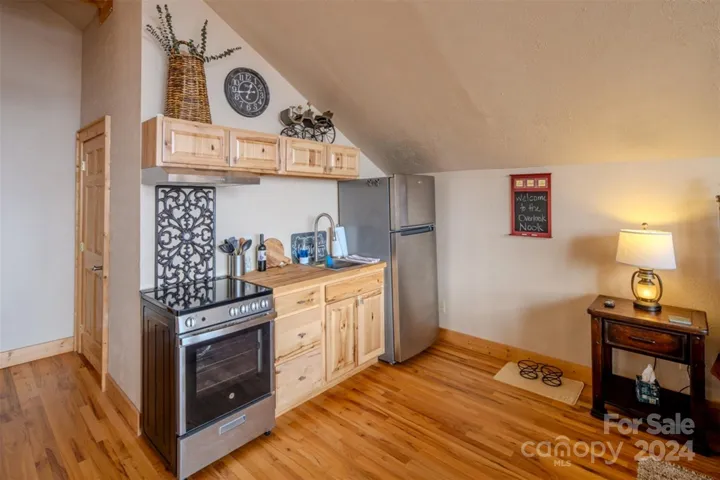 Garage apartment kitchenette