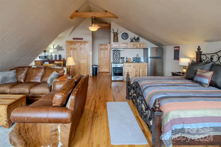 Garage apartment currently being used as an AirBnB