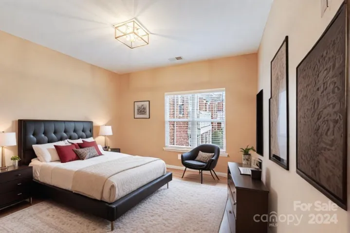 Virtually Staged Second Bedroom