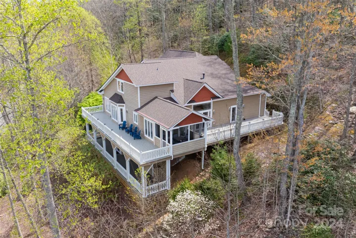 Nestled among the trees..33 Hearthstone Drive