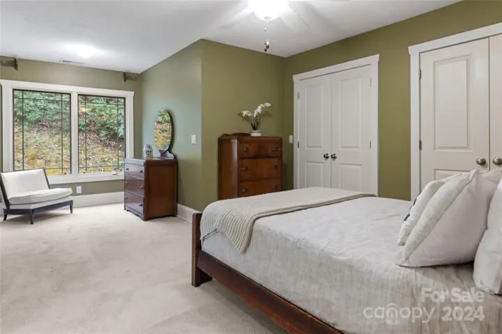 Guest bedroom on upper level