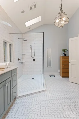 Skylights provide added light