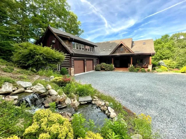 Summer View- Waterfall feature