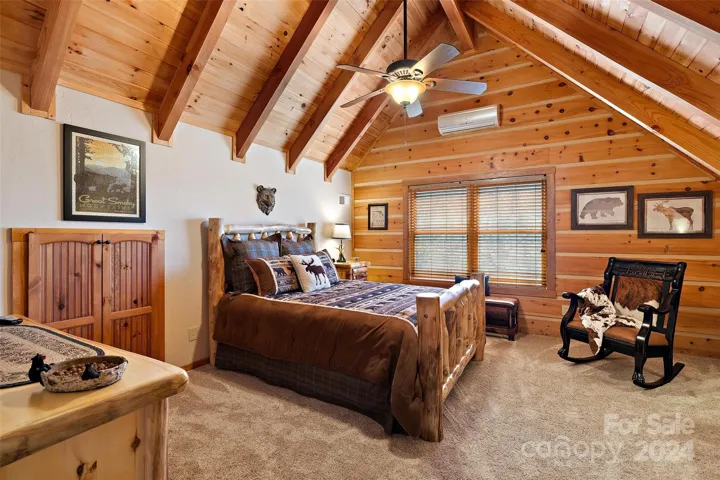 Upper level bonus room, currently used as a bedroom