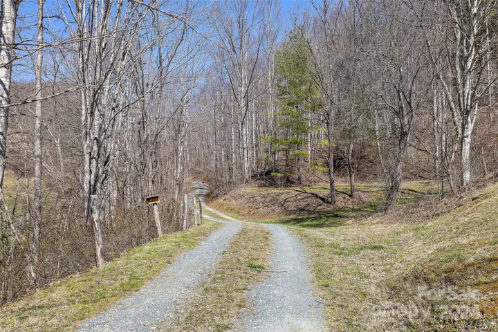 Driveway entrance