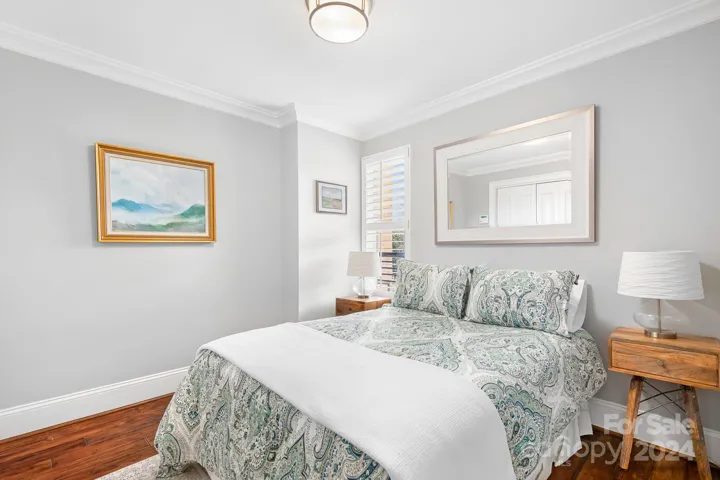 The 3rd bedroom has a closet and would also be perfect as an office.