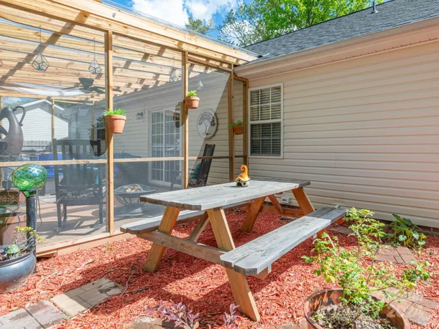 Patio area