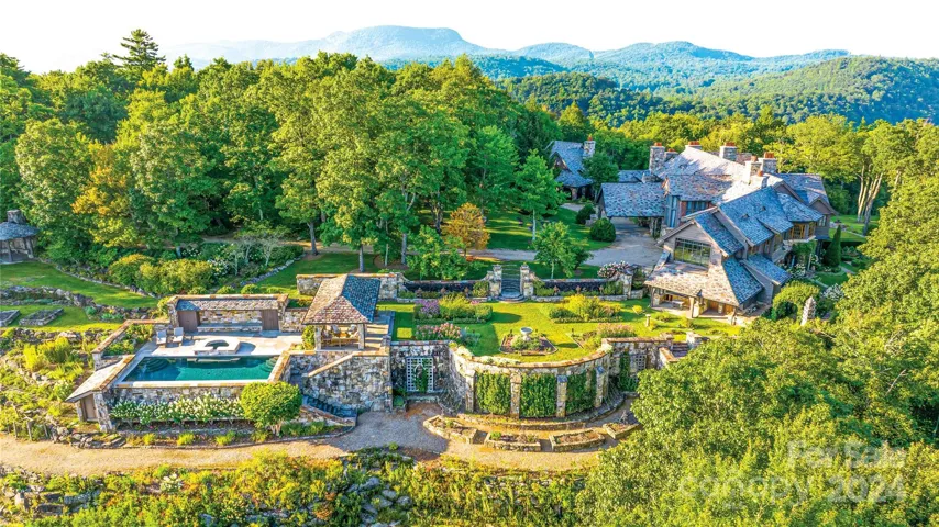 gardens and infinity edge pool