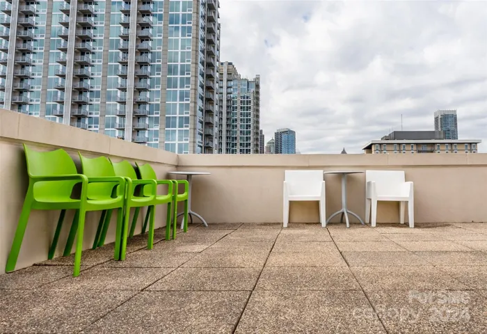 Great rooftop terrace and views!