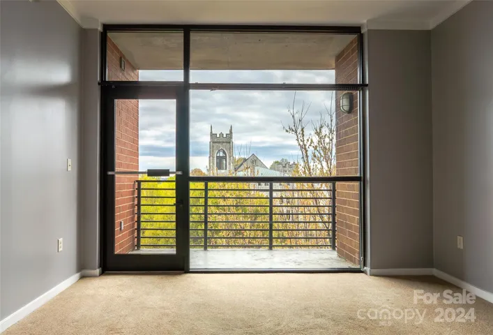 When you enter the condo, see city views from your balcony off the living area!