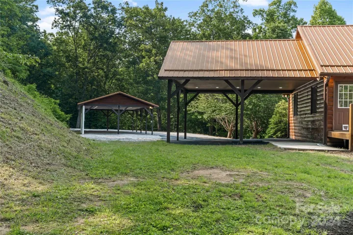 Dual Carports for abundant parking