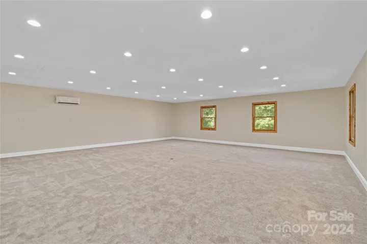 Finished room over garage