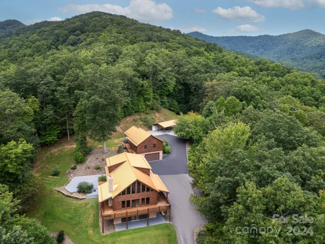 Log Cabin on over 7 acres