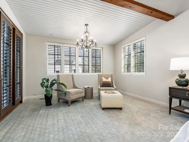 Sitting area in master