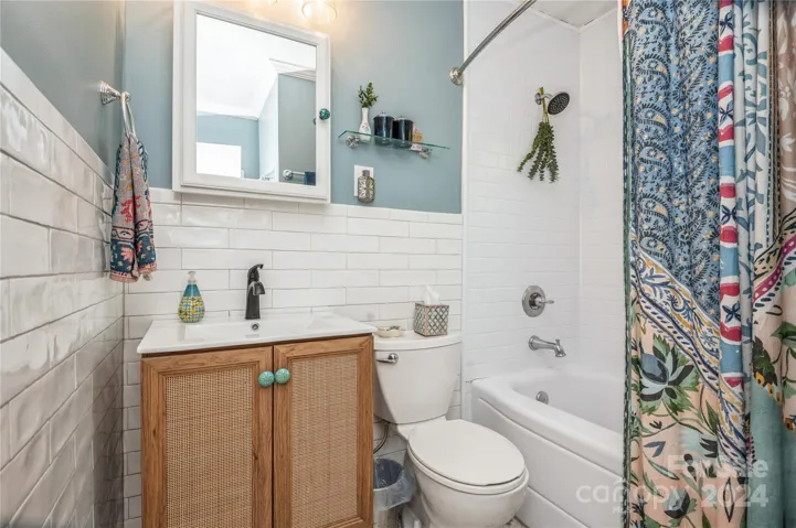 Full Bath on Second Floor