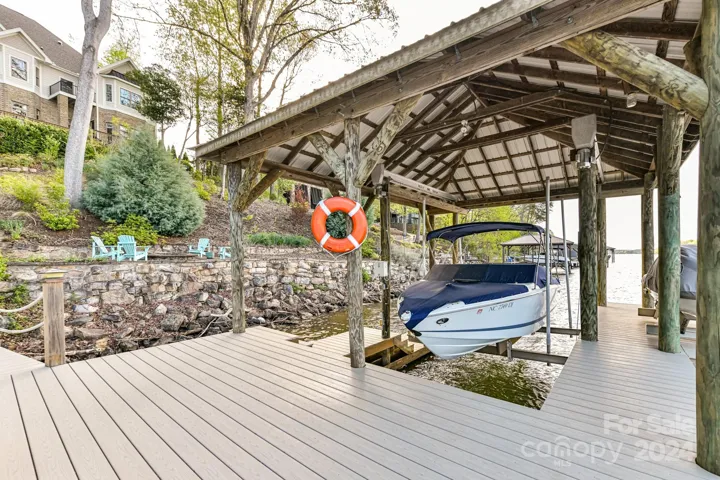 Dock view facing south