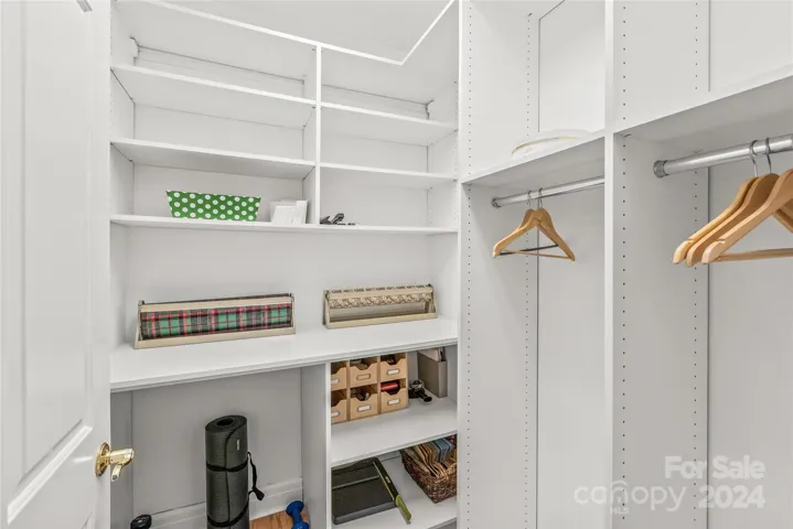 Second Bedroom with Built In Closet System