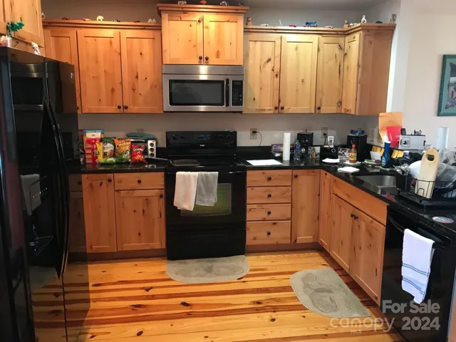 Custom Alder Cabinets and Granite Tops in Guest House