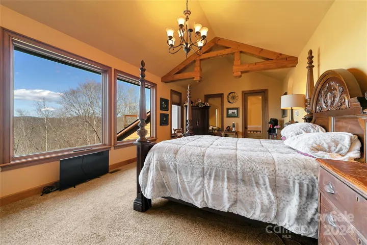 Soaring Ceilings and Gorgeous Views from the Primary