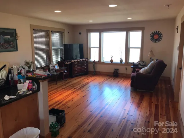 Heart of Pine Floors throughout Guest House