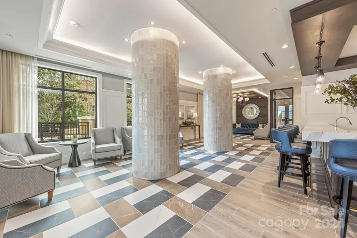 Lobby gathering area