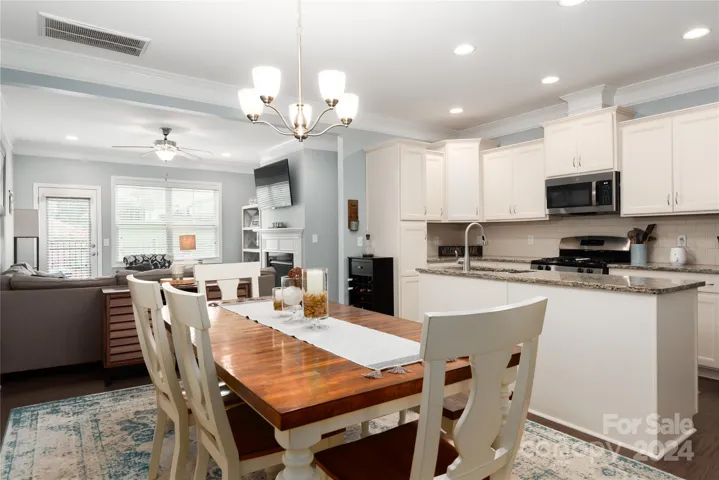 Open floor plan perfect for entertaining.
