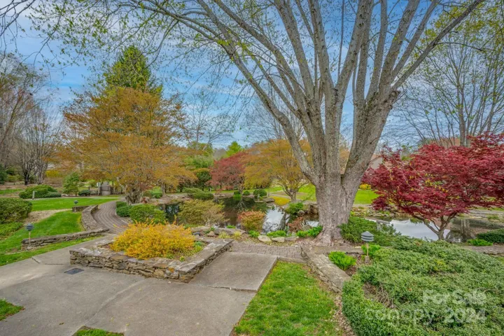 Beautiful pond in Lakemoor Village