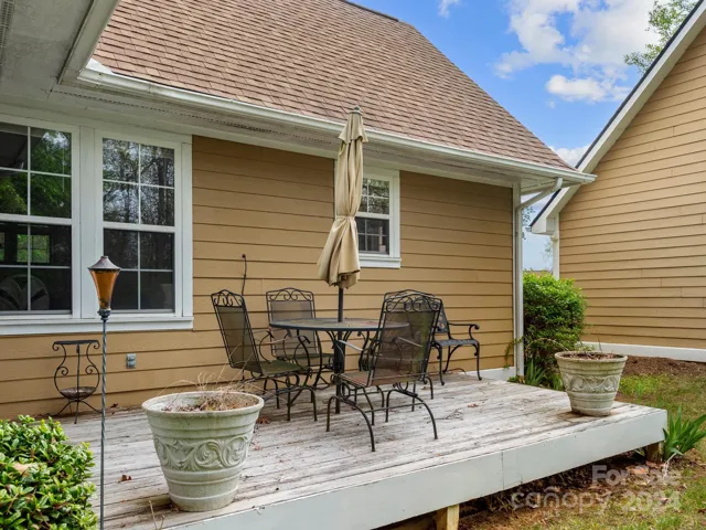 Back patio