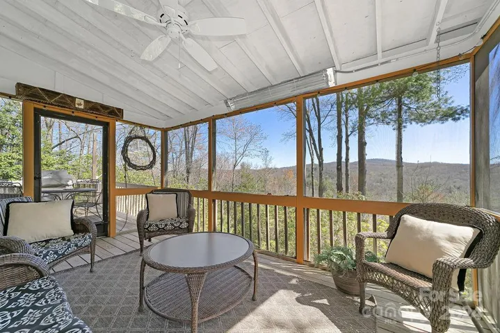 Screened in Patio off Master