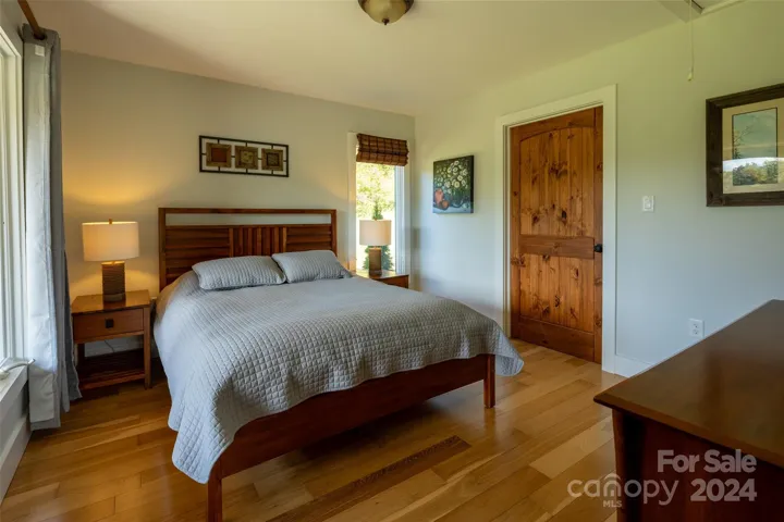 one of two bedrooms in Guest house