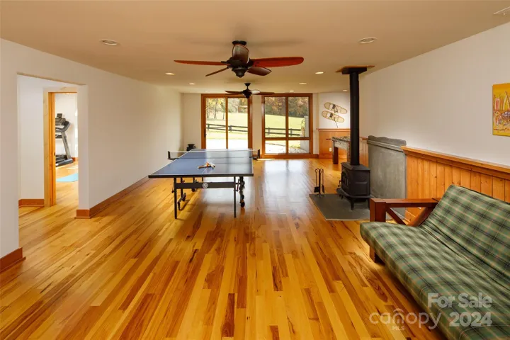 Lower level Family with walk out to patio, outdoor kitchen and hot tub