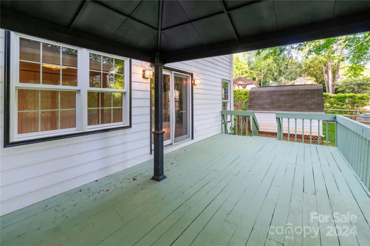 Back deck