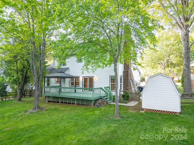 Pretty back yard