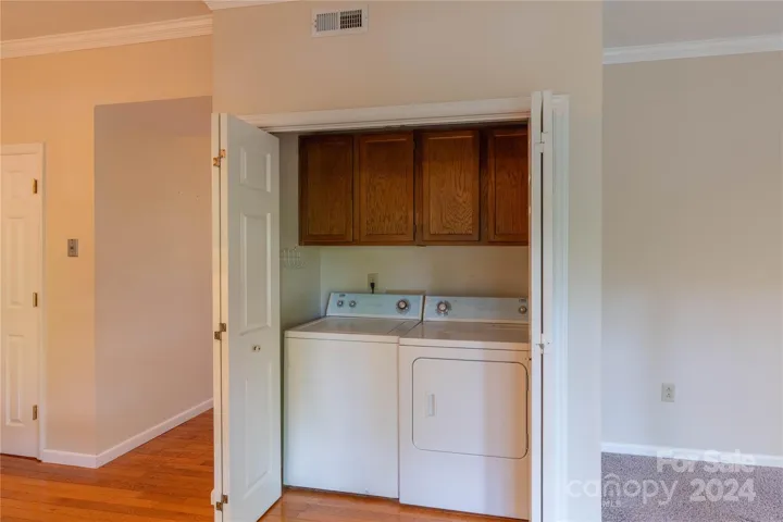 Laundry off kitchen