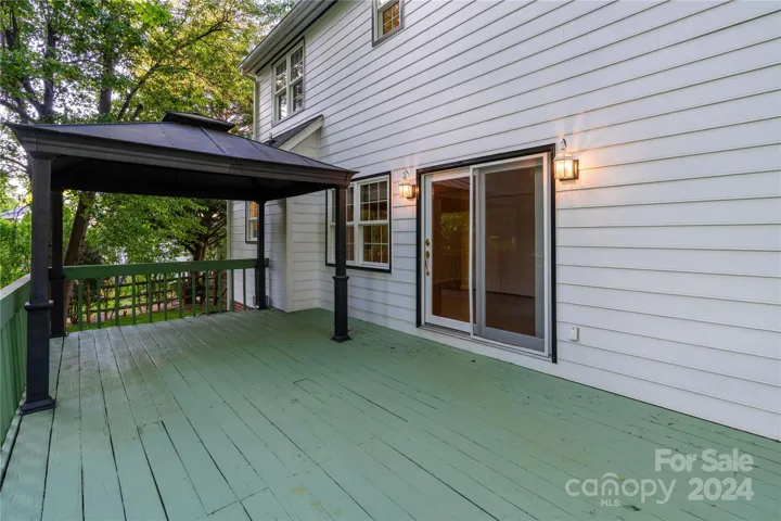 Back deck