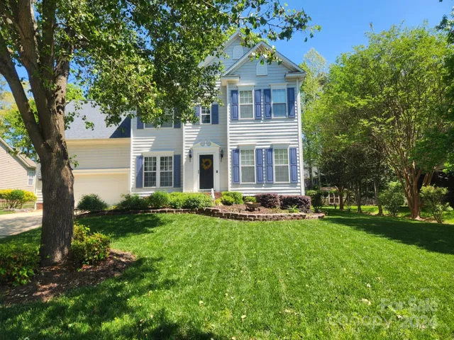 Front of home.