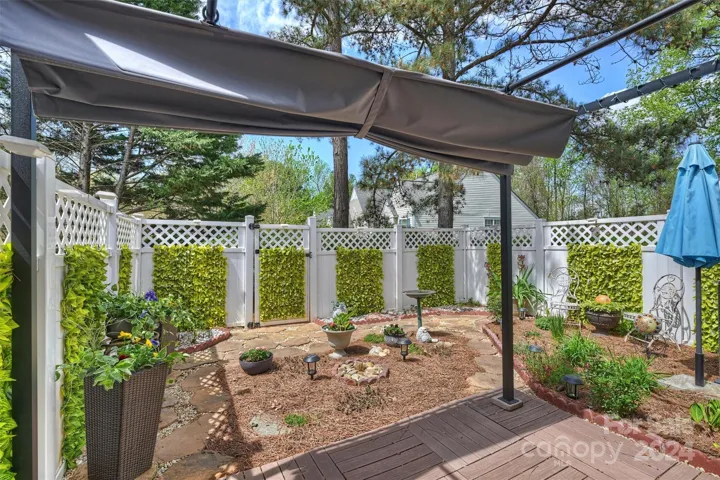 Covered patio