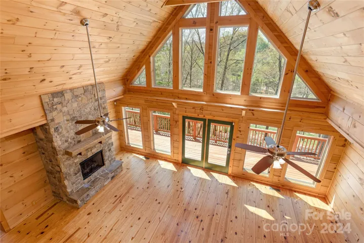 A view from upstairs