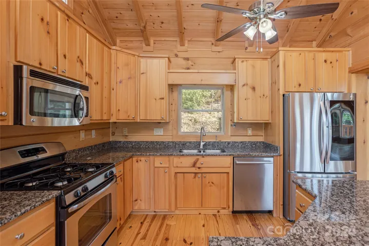 Kitchen with Stainless Steel