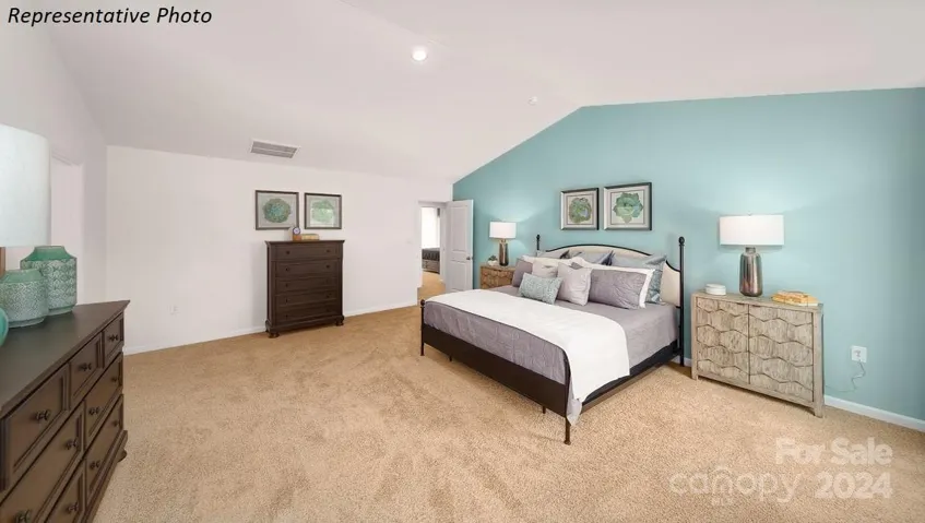 owners suite does NOT have vaulted ceiling