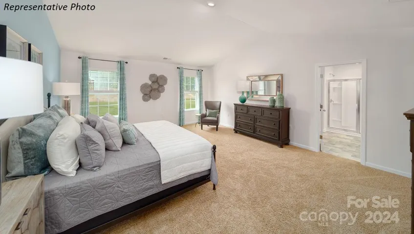 owners suite does NOT have vaulted ceiling