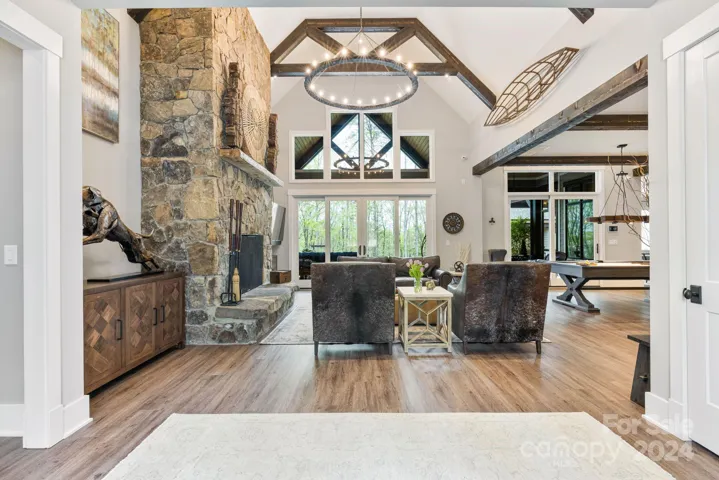 Open Family Room with Seamless Access to Exterior